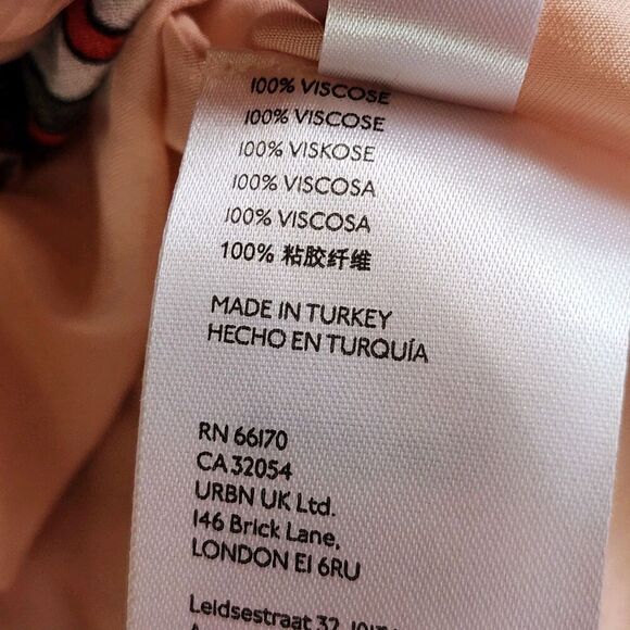 Anthropologie Women's Floral Tiered Skirt SZ XS, Smocked Waist, Boho Style - Picture 4 of 9